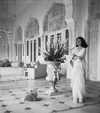 Gayatri Devi, third wife of Indian prince Man Singh II