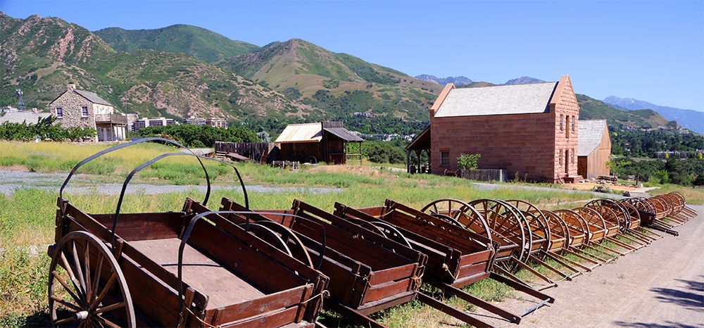 polygamous Mormon settlement