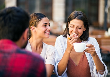 a couple meeting a potential sister wife